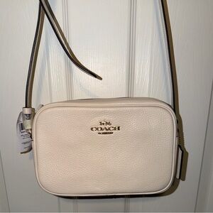 Coach Set Jaime camera crossbody & wristlet in color chalk NWT !